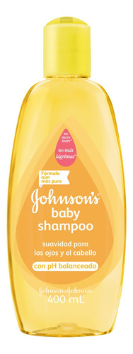 Shampoo Johnson's Baby Ph Balanceado en botella de 400mL por 1 unidad