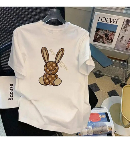 Camiseta De Moda Para Mujer, Calidad Sudadera Playera Mujer