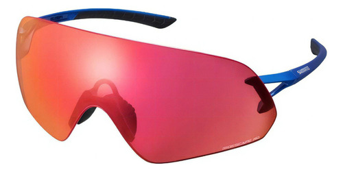 Gafas Lentes Ciclismo Shimano Aerolite P Ridescape - Muvin Diseño Aerolite Color Del Armazón Azul Metalizado Color De La Lente Ridescape Rd