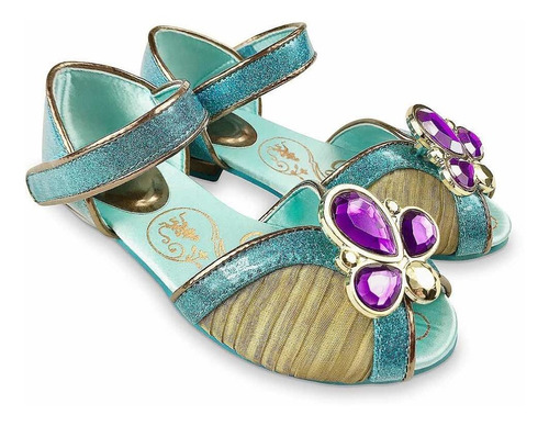 Jasmine Aladino Zapatos Ta 13-1 Disfraz Disney Store