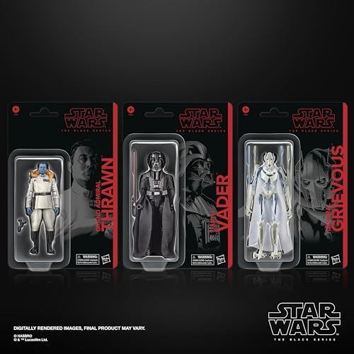 Star Wars The Black Series Darth Vader, Grande Almirante Thr