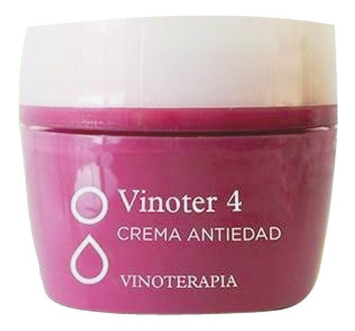 Crema Vinoter 4 Antiage Hidrata Reafirma Regenera Icono 50g