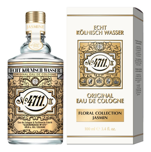 Imagen 1 de 6 de Colonia Importada 4711 Floral Collection Jasmine Edc 100ml