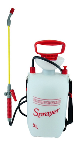 Rociador Pulverizador Fumigador Manual A Presion 5 Lts St