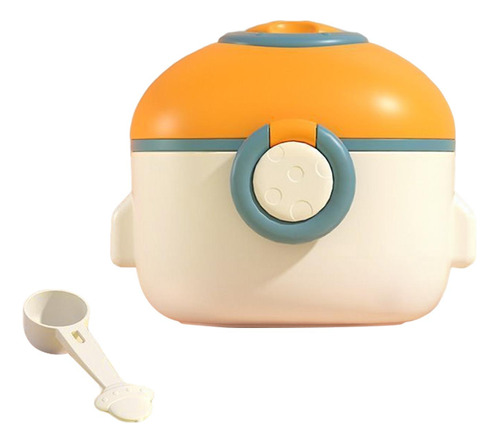 Dispensador Portátil De Fórmula De Leche Naranja Pequeño