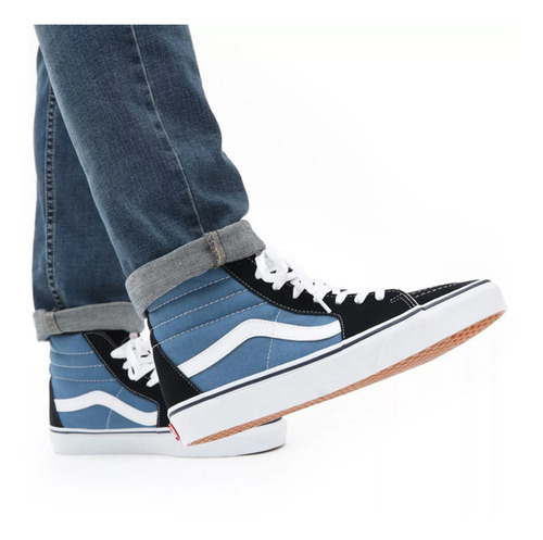 Imagen 4 de 5 de Championes Vans Sk8 Hi Nvy - La Isla