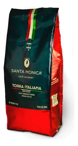 Santa Monica Café Premium Moído Torra Italiana 500g