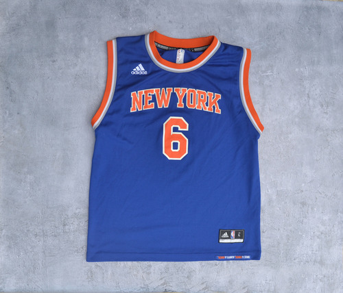 Camiseta Adidas Basket Knicks Nba Original S (Usado)