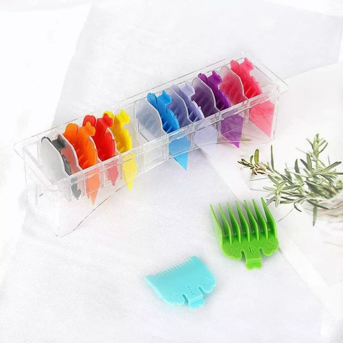Peines Guía Aumentos Niveles Para Maquina Colores 20pcs