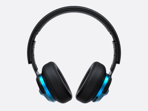 Audífonos Inalámbrico Y Alámbrico Diadema Knh-750bl Azul