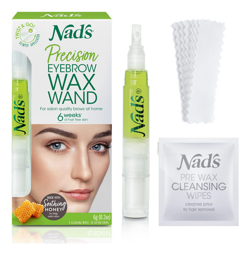 Kit De Cera Nad's Eyebrow Shaper Para Depilação