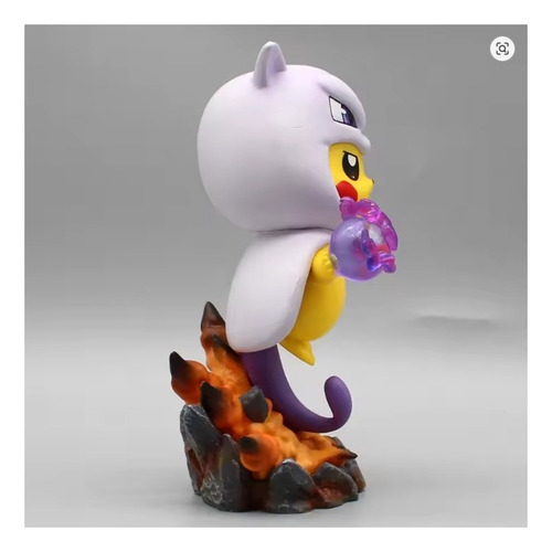 Figura Anime Coleccion Pokemon Gk Pikachu Mewtwo Cosplay