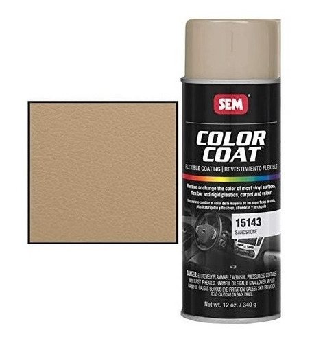 Pintura Para Vinyl, Piel Plasticos Sem Color Sandstone 15143