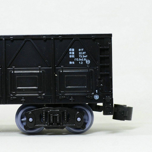 Juego De 2 Trenes De Plástico A Escala 1:87, Carro De Vía,