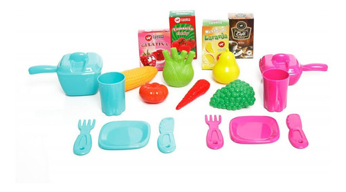 Imagen 2 de 7 de Cocina Mobility Chef Plegable C/ Accesorios Calesita Piu