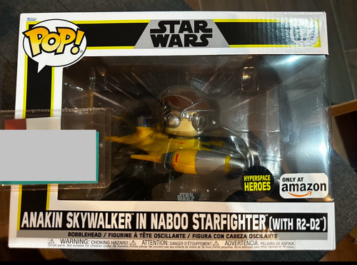 Anakin Skywalker In Naboo Starfighter Pop Ride Deluxe (Usado)