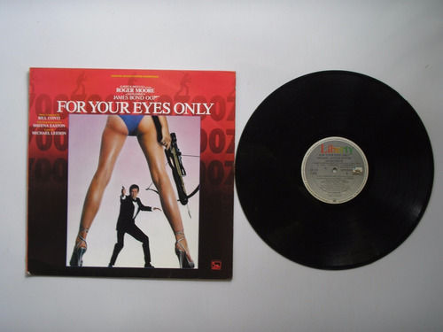 Lp Vinilo James Bond007  For Your Eyes Only Banda Sonora1981