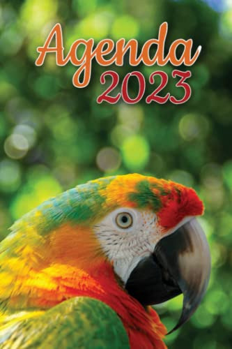 Agenda 2023: Agenda Semanal Loro De Un Año Enero 2023 A Dici