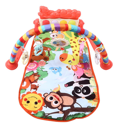 Alfombrillas Red Baby Gyms Play Musical Learning Walker Mult
