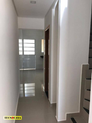 Imagem 4 de 22 de Lindo Sobrado Com 02 Dormitórios Para Venda Com 55 M² No Bairro Balneário Maracanã Em Praia Grande/sp. - So2204