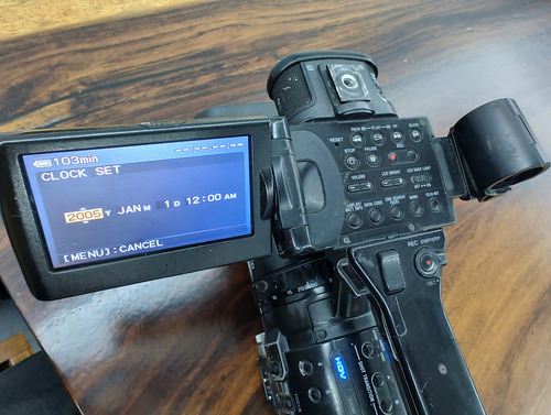 Videocamara Sony Hdv Z1. Funcionando Correctamente. Negro