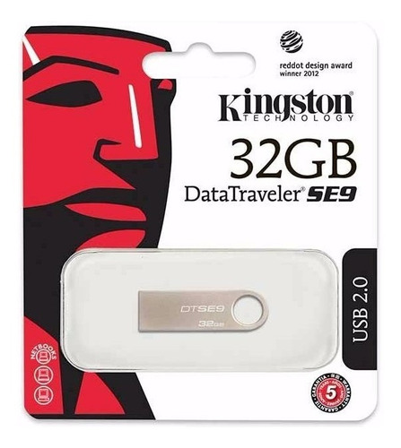 Memoria Usb Kingston 32 Gb Dtse9 Original Sellada