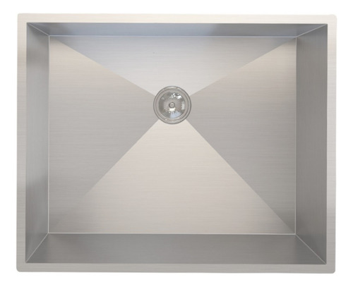 Pia Goumert Inox 70x40 P/embutir C/valvula Cor Prateado