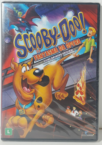 Dvd Scooby - Doo E O Fantasma Da Ópera - Original E Lacrado