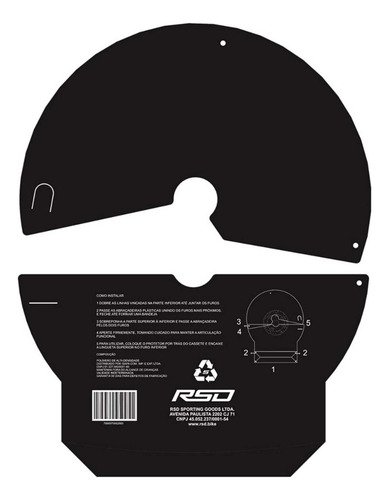 Protetor De Disco De Freio Para Limpeza Do K7 Grime Guard