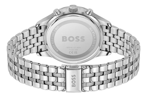 Reloj Para Hombre Boss 1514157 1514157 Plateado