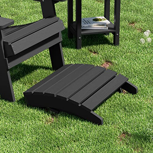 Mximu Plegable Adirondack Ottoman, Taburete Plástico Adirond