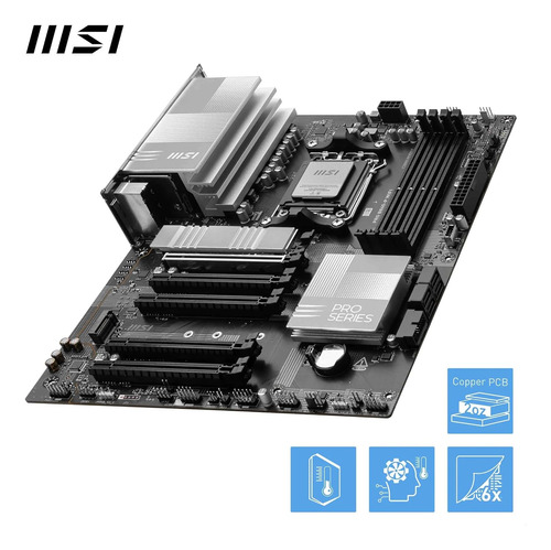 Placa Base Wifi Msi Pro B840-p, Atx, Compatible Con Amd Ryze