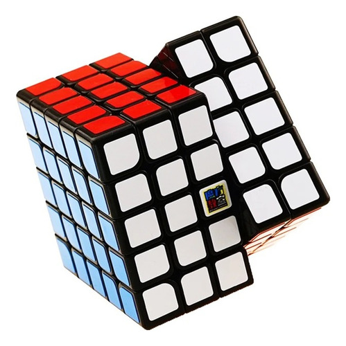 Moldura Moyu Rubik's Cube 5x5, cor preta