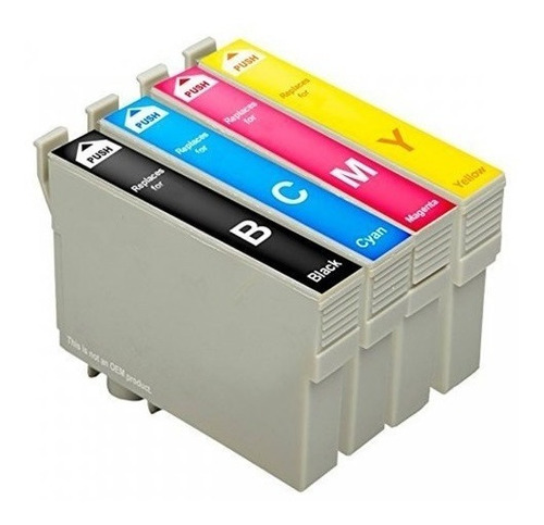 Pack 4 Cartuchos Compatibles Epson T25 Tx125 Tx133 Tx135 ...