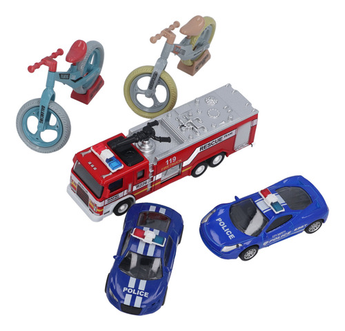 Set Die Cast Car Play Set Rier Vehicle Toy Para Uso Urbano