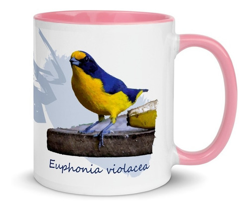 Imagem 5 de 7 de Caneca Personalizada Aves De Ubatuba (gaturamo Verdadeiro)