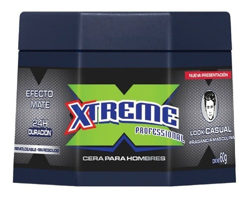 Cera Para Peinar Xtreme Mate Caballero 60g