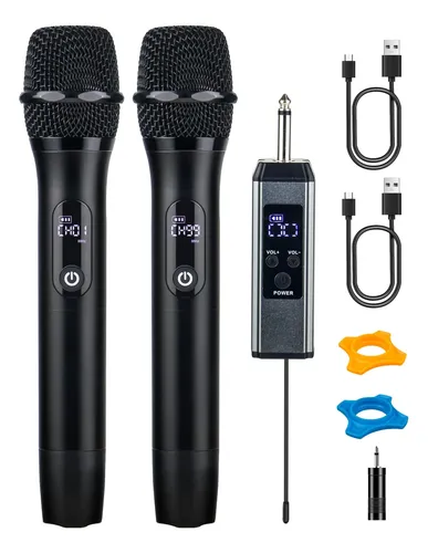 Sistema De Microfone Sem Fio Loewieta X-g11b-z Preto