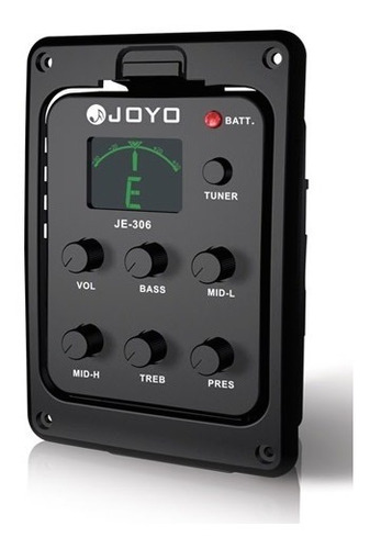 Microfono Joyo Je-306 Activo Para Guitarra Electro Acústica 