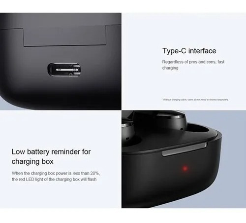 Imagen 5 de 9 de Auriculares Xiaomi Redmi Airdots 2s Earbuds Basic 2s Gamer