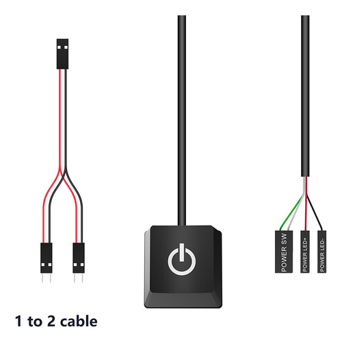 Interruptor De Mesa Com Cabos Fonte De Computador D