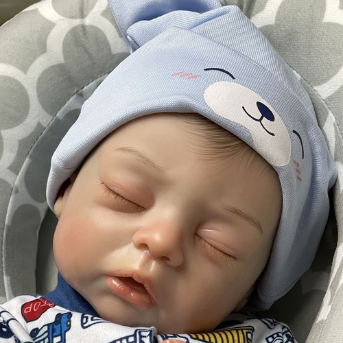 Reborn Bebe Real Original R/n Con Accesorios Silicona Vinilo