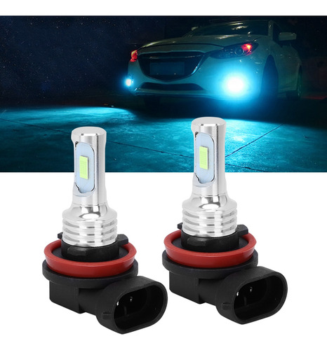 Lâmpada Led De Neblina Azul Gelo