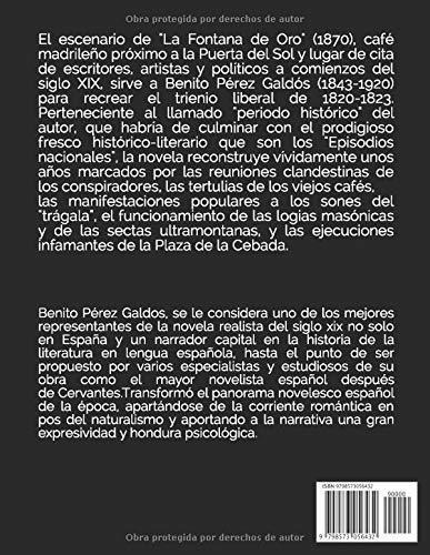 La Fontana De Oro - Galdos, Benito Perez, De Galdós, Benito Pérez. Editorial Independently Published En Español