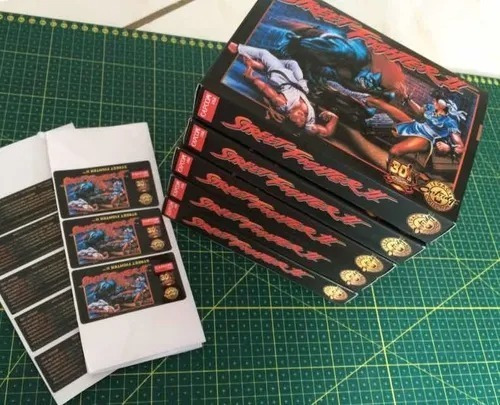 Cx Street Fighter 2 30th Anniversary Legacy Snes (repro)