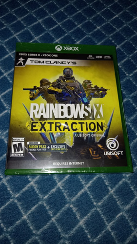 Xbox One Videojuego Rainbow Six Extraction Original FĂsico (Usado)
