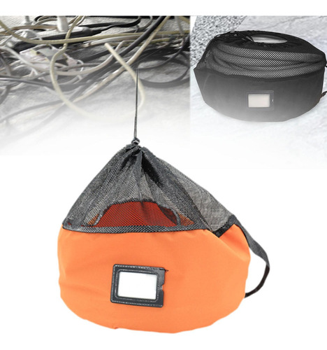 Organizador De Cable De Bolsa De Almacenamiento De Naranja