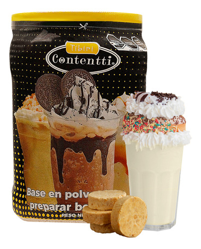 Base Café Frappuccino 1kg Frappe Vending Bases Pulpa Tibiri Sabor Smoothie Mazapan