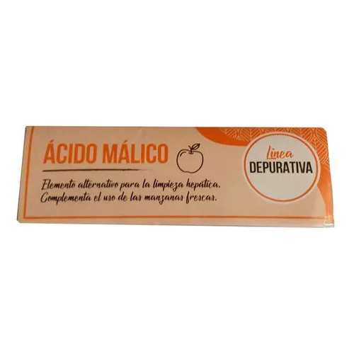 Acido Málico Para Limpieza Hepática - 6 Dosis De 2 Gs. C/u