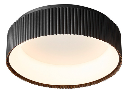 Plafon Techo Zumo M 47cm 35w 3000k Dabor Diseño Deco Estructura Negro